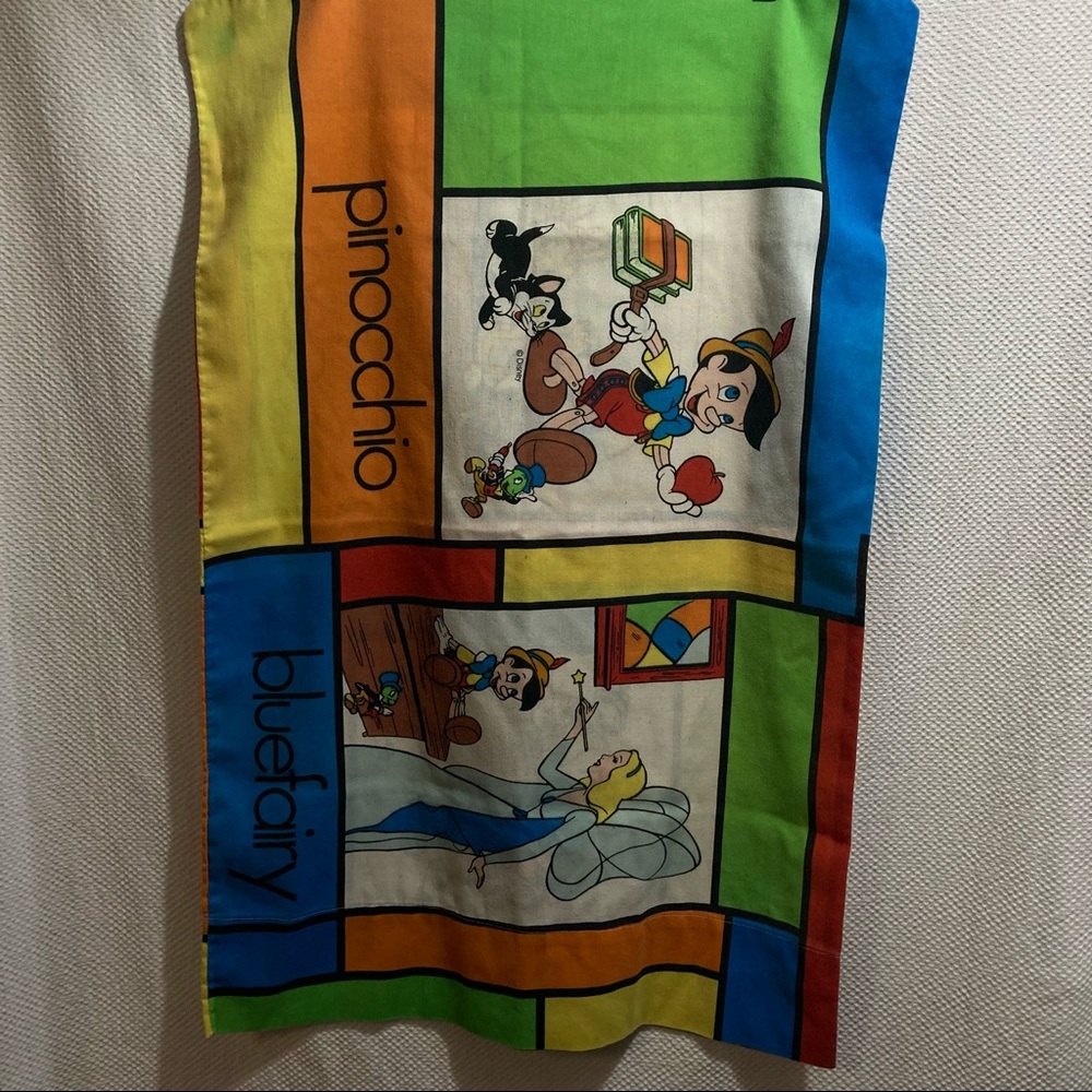Vintage Pinocchio Pillow Case